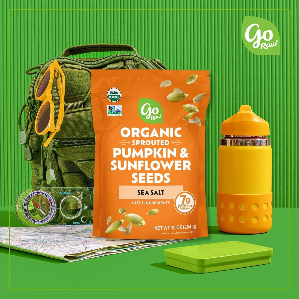 Organic Sprouted Sunflower & Pumpkin Seeds