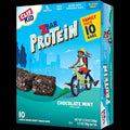 Zbar Protein Chocolate Mint Flavor Crispy Snack Bars (10 CT)