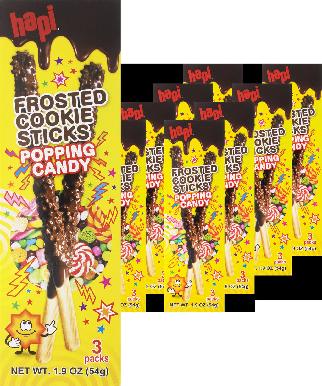 Popping Candy Frosted Cookie Sticks (8 Pack)