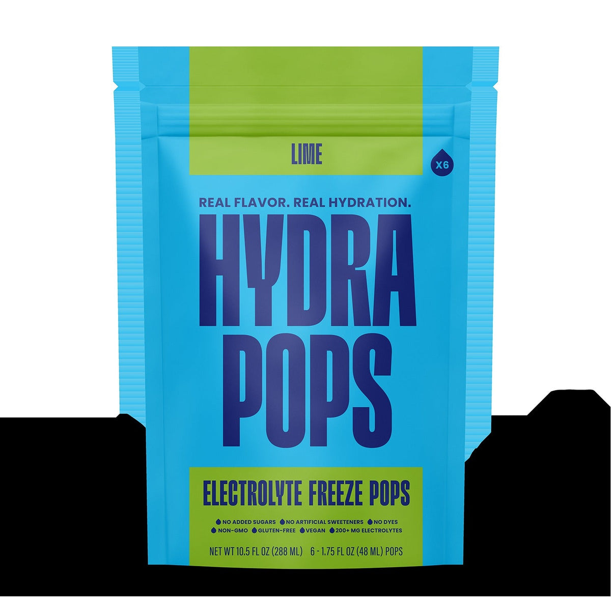 Electrolyte Freezer Pops - Lime (6 CT)