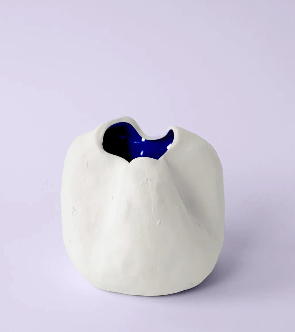 Louise White Porcelain Vase