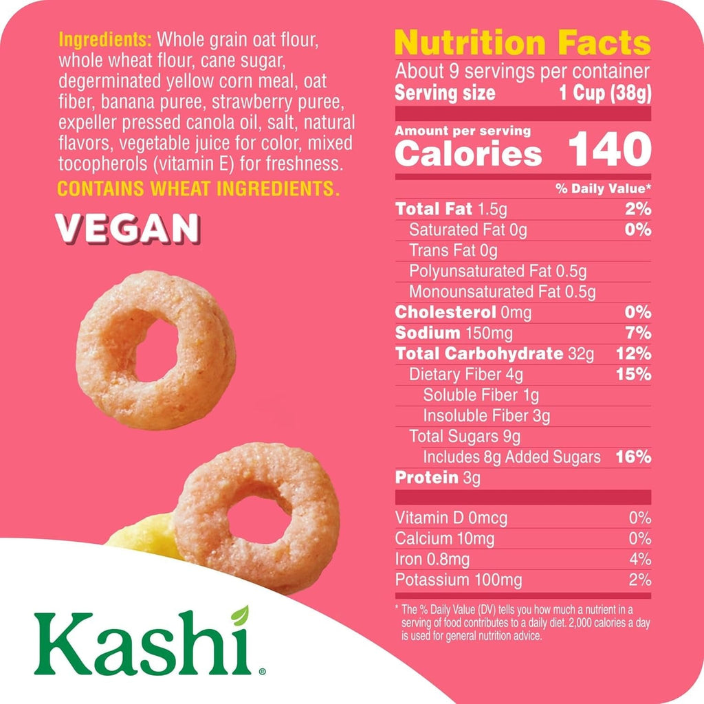 Strawberry Banana Smoothie Cereal