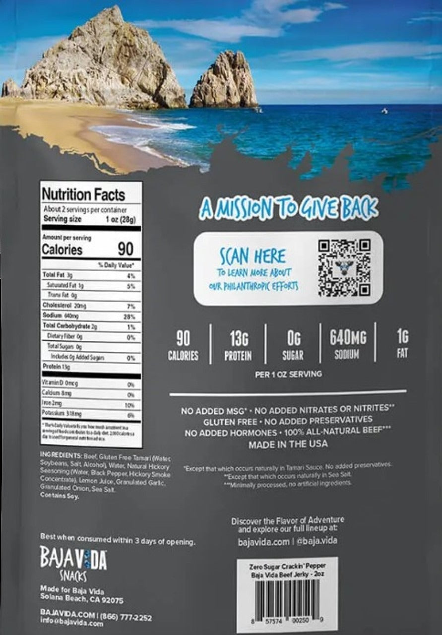 Pepper Crackin Jerky