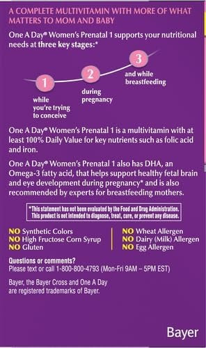 Women's Prenatal Vitamin Softgels (60 CT)