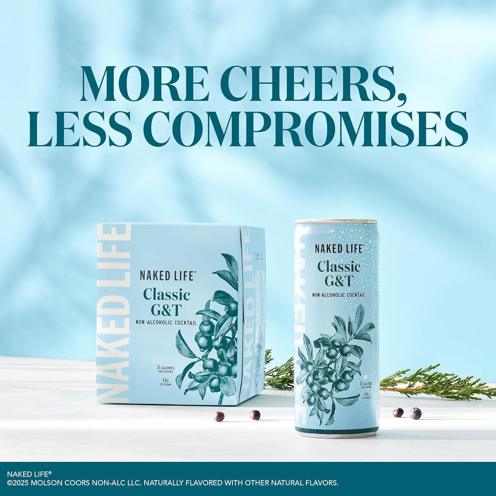 Non-Alcoholic Classic G&T Cocktail (4 Pack)