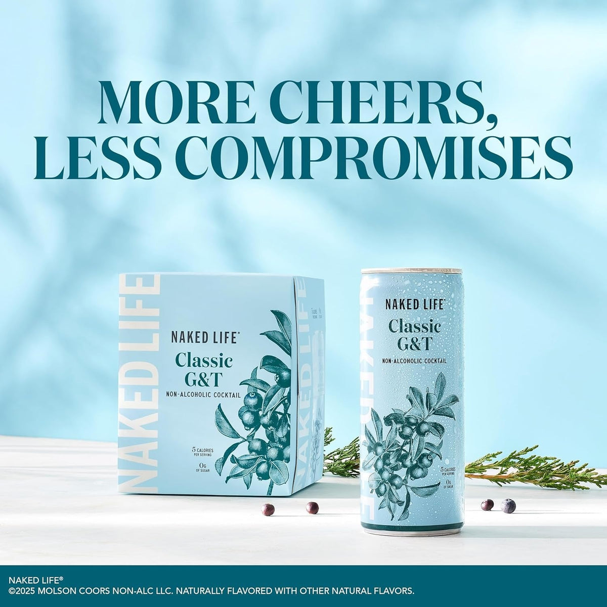 Non-Alcoholic Classic G&T Cocktail (4 Pack)