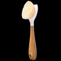 Be Good Bamboo Handle Dish Brush - White