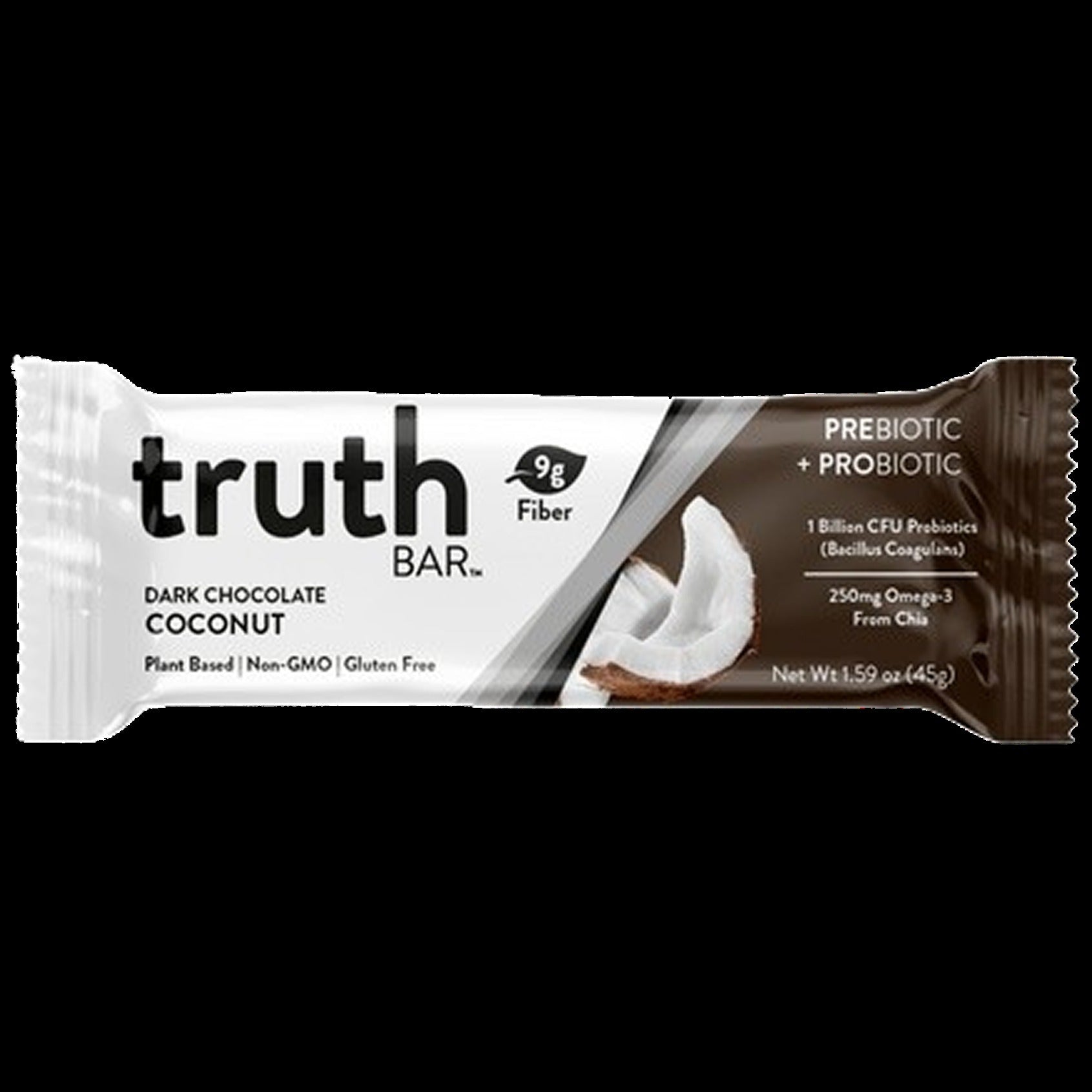Dark Chocolate Coconut Prebiotic Keto Bar (12 CT)