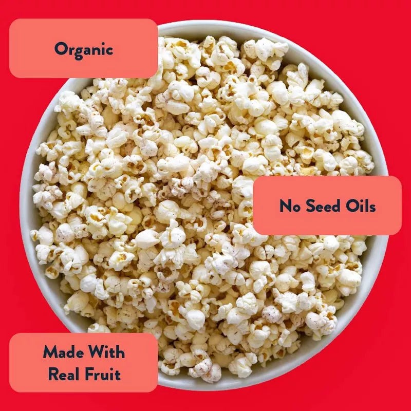 Organic Watermelon Hibiscus Popcorn