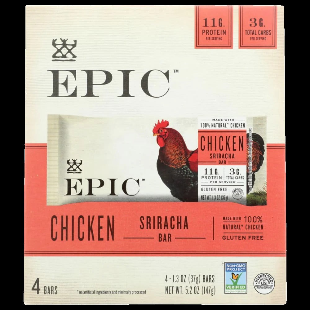 Chicken Sriracha Protein Bars (4 CT)