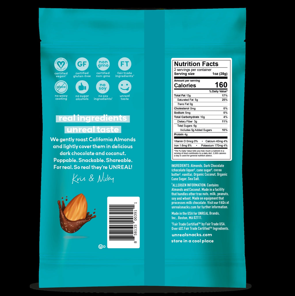 Dark Chocolate Coconut Almonds (9 Pack)