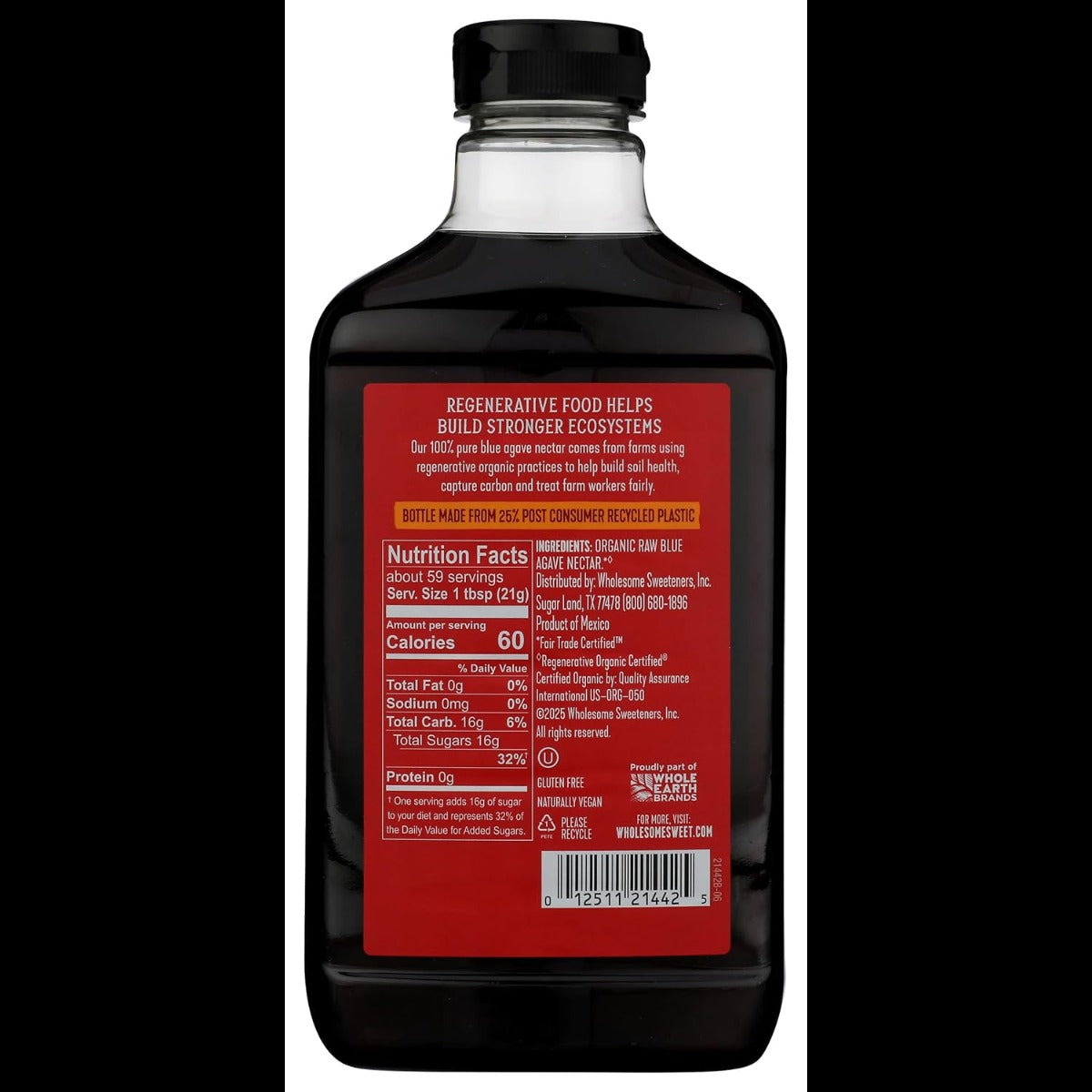 Organic Raw Blue Agave