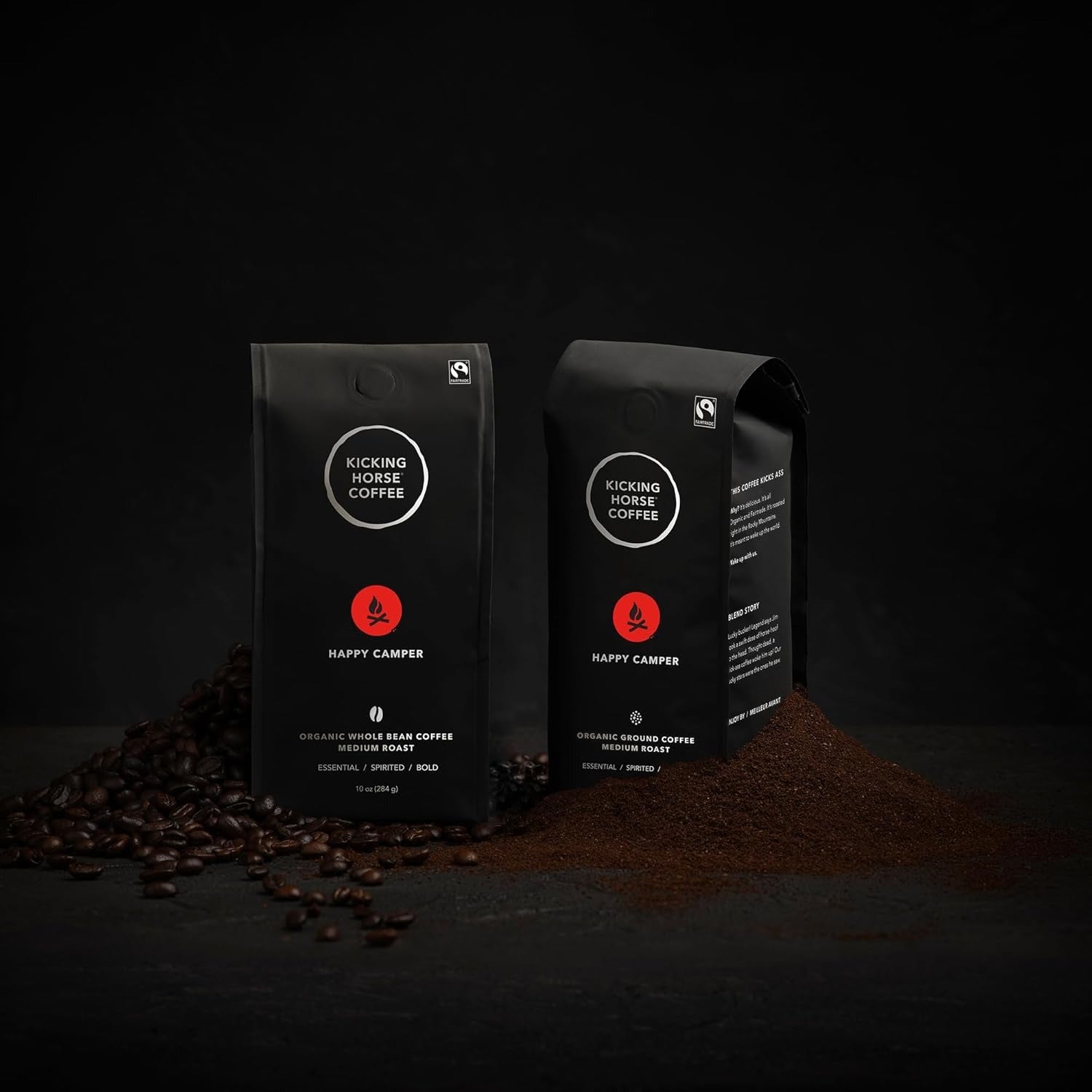 Happy Camper Medium Roast Whole Bean Coffee