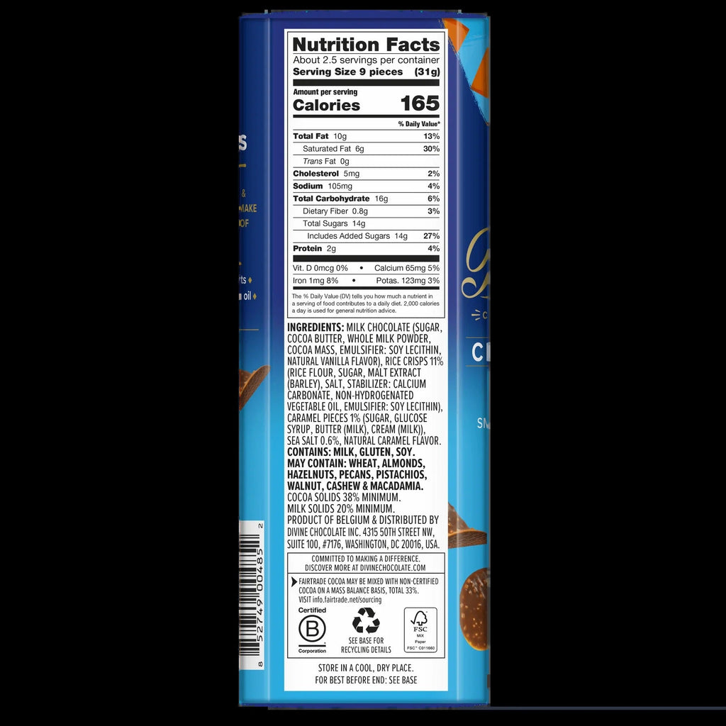 Milk Chocolate Caramel Sea Salt Thins