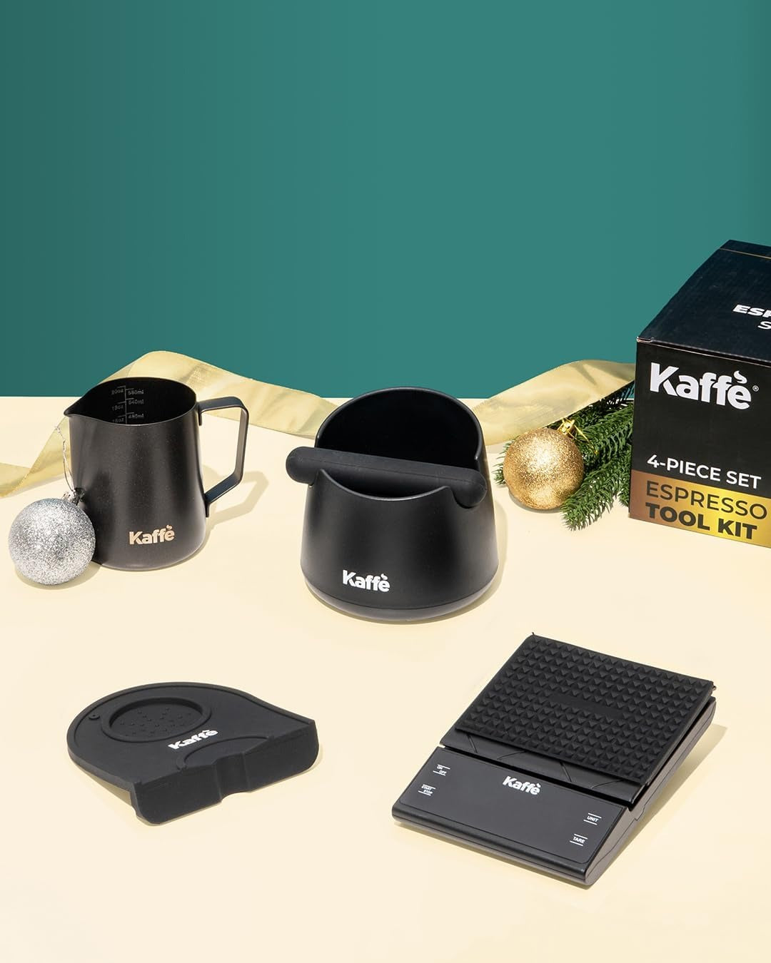 Espresso Tool Kit Set consisting of 4 pieces