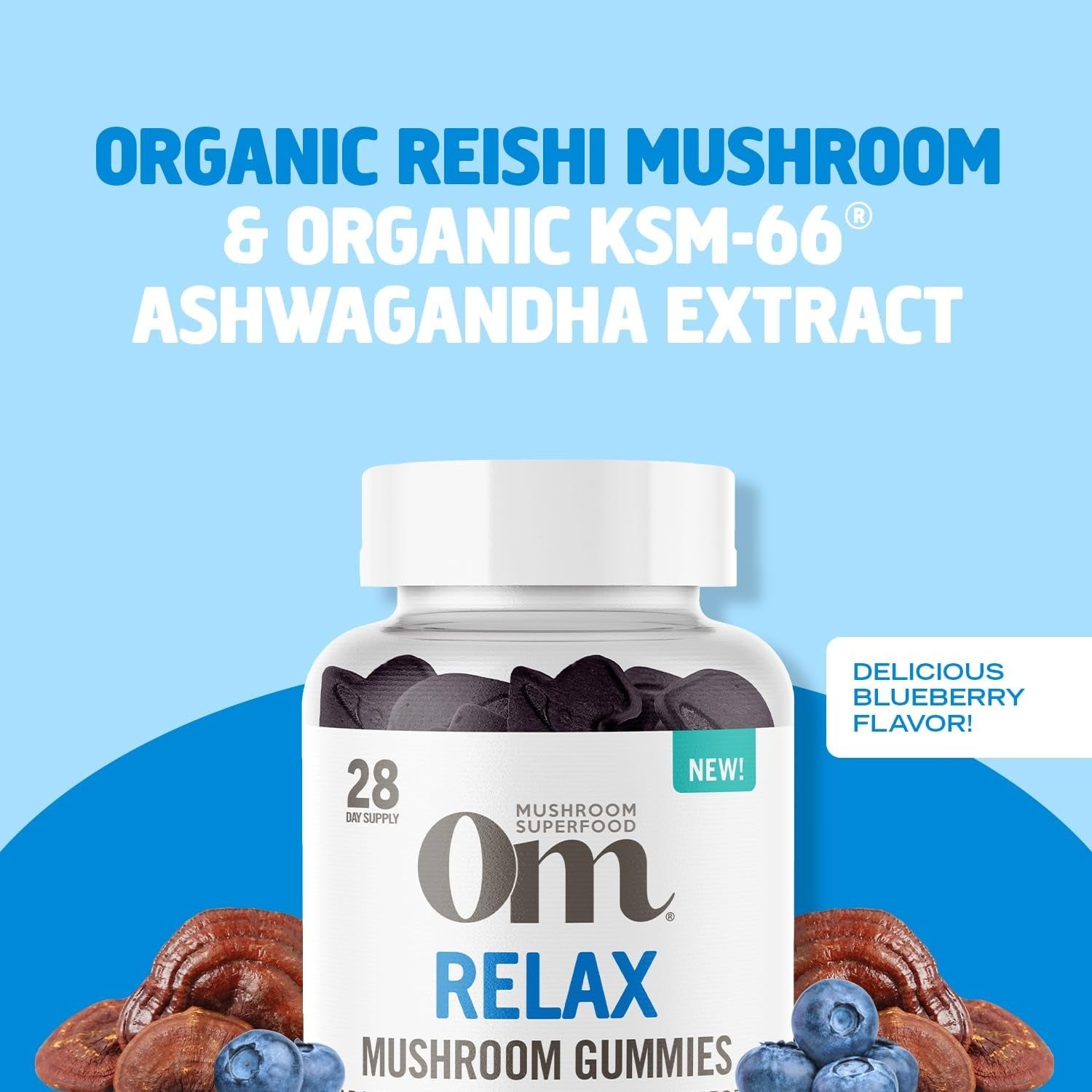Relax Mushroom Gummies (56 CT)