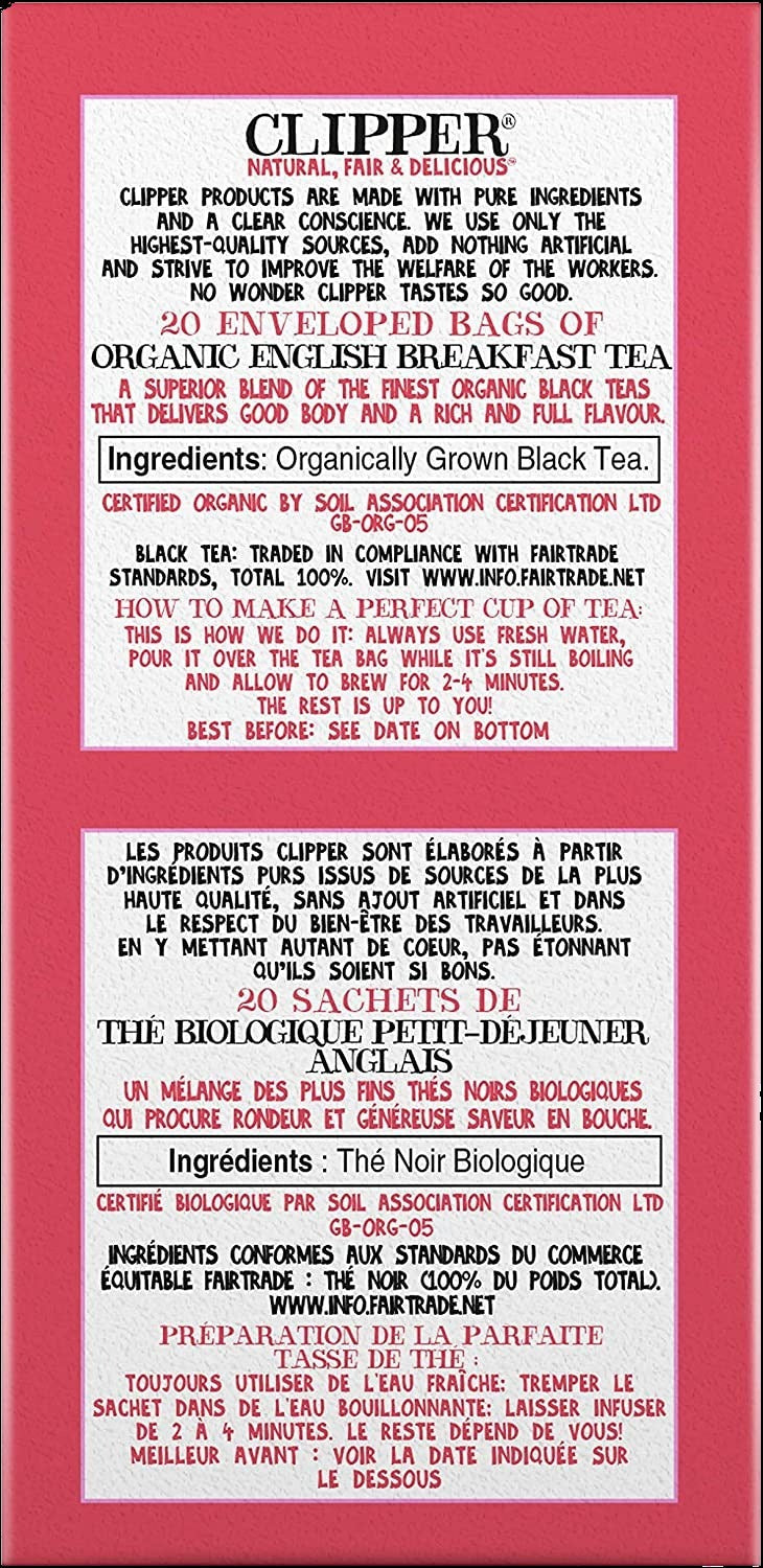 Organic English Breakfast Tea