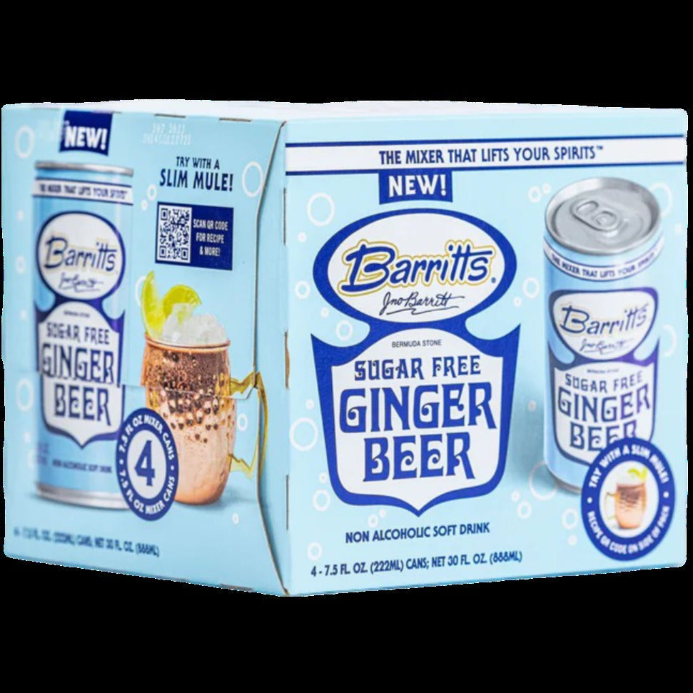 Sugar Free Ginger Beer (4 Pack)