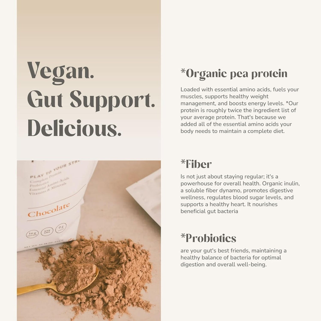 Plant-Based Probiotic Protein Vanilla (10 CT)