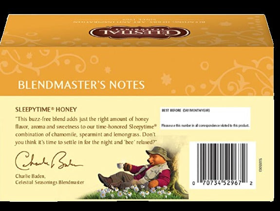 Tea Herb Sleepytime Honey