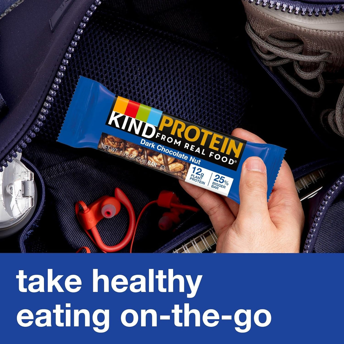 Dark Chocolate Nut Protein Bars (12 CT)