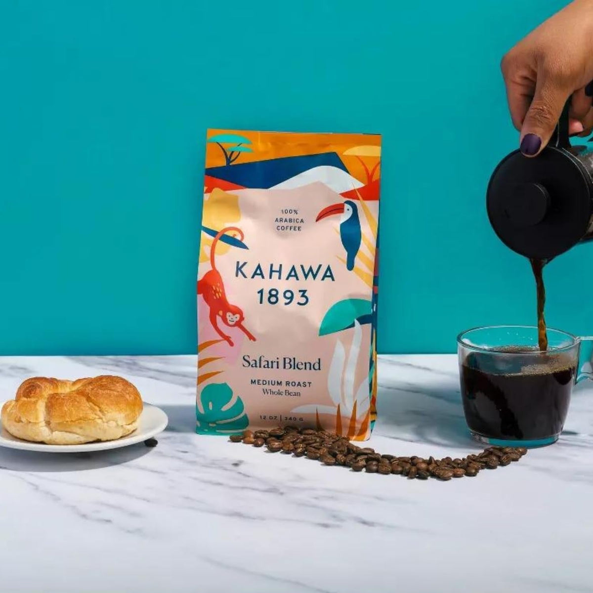 Safari Blend Medium Roast Whole Bean Coffee