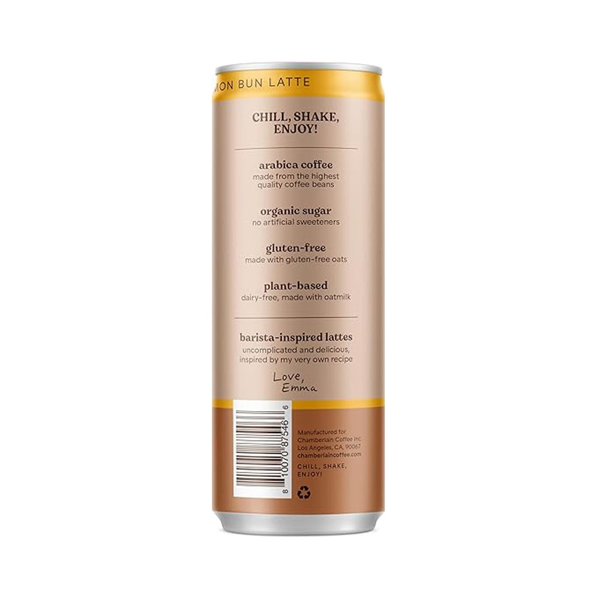 Cinnamon Bun Oat Milk Latte (12 Pack)