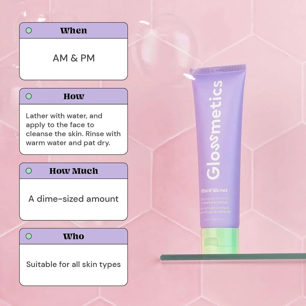 Hard Reset Clarifying Gel Face Cleanser