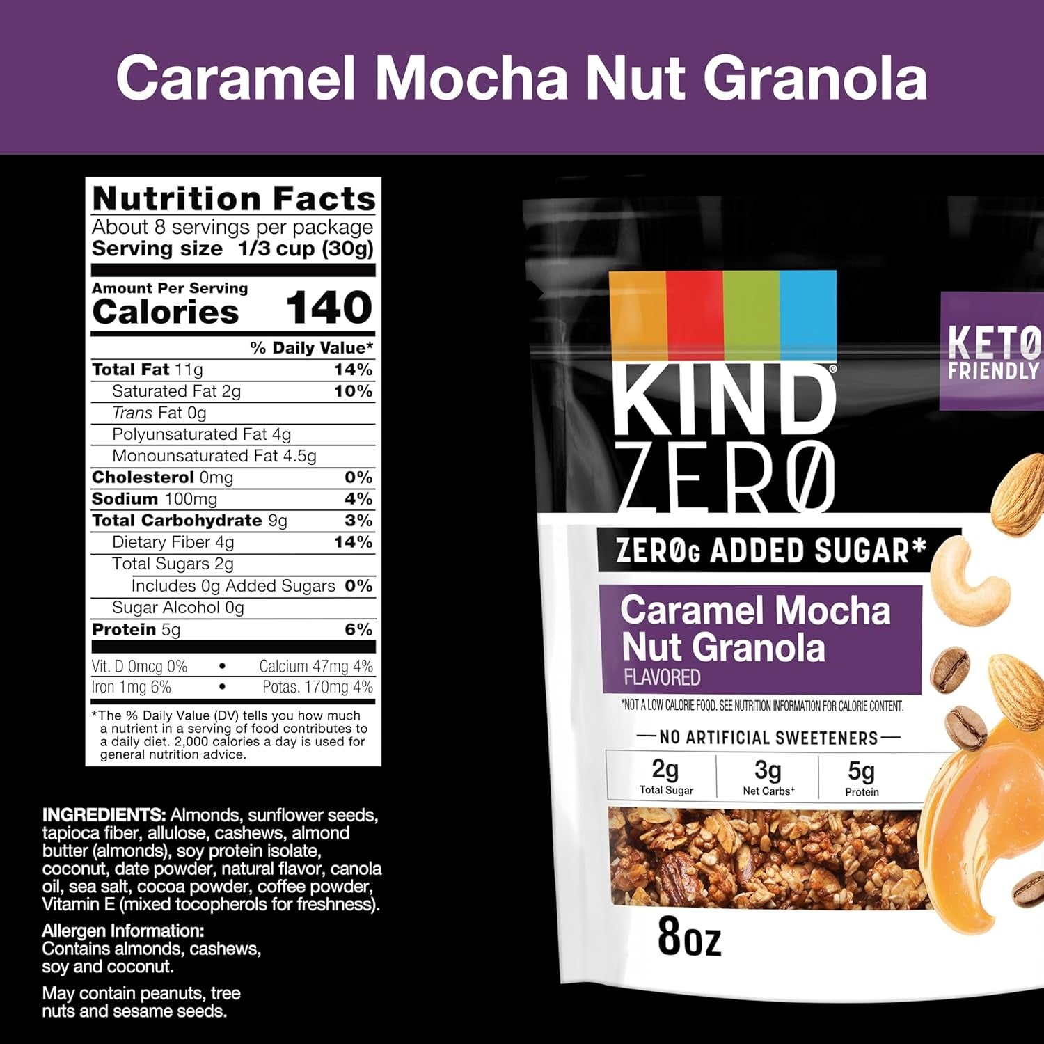 Caramel Mocha Nut Granola