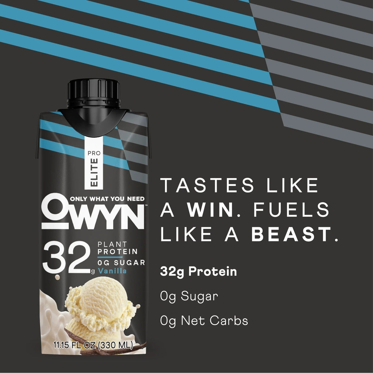 Pro Elite Vanilla Protein Drink (4 Pack)