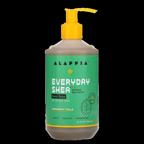 Peppermint Shea Liquid Hand Soap