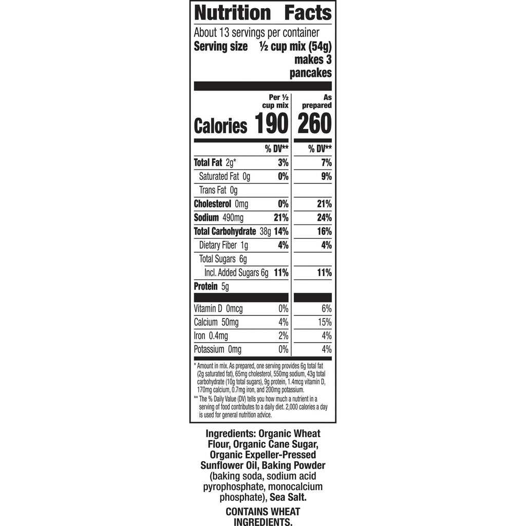 Organic Pancake & Waffle Mix