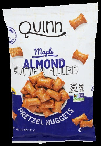 Maple Almond Butter Filled Pretzel Nuggets