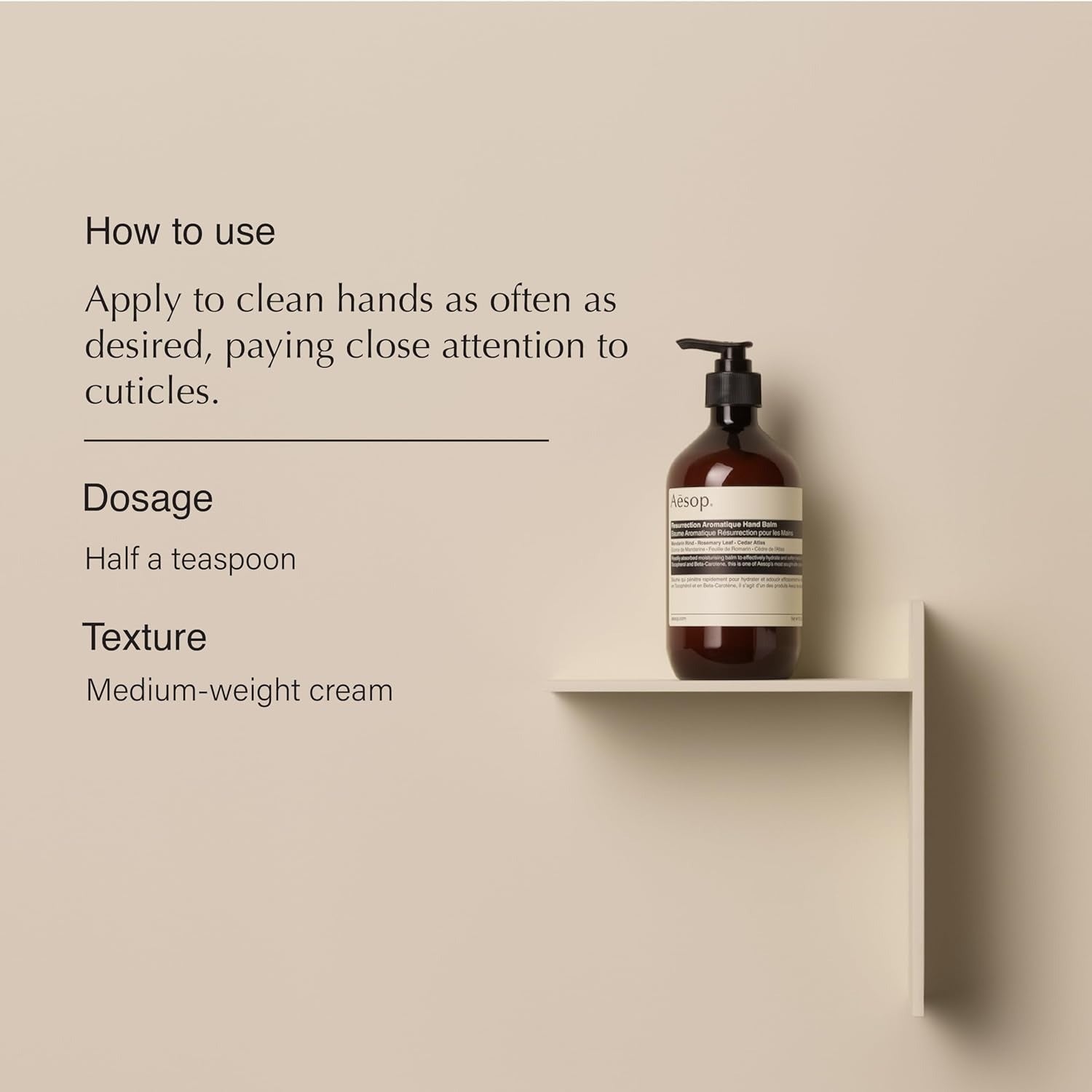 Resurrection Aromatique Hand Balm