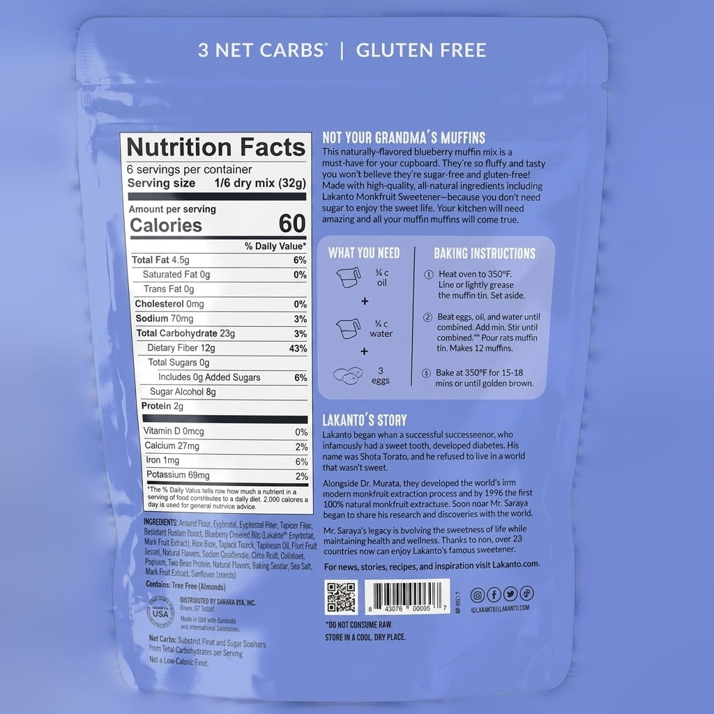 Blueberry Muffin Mix