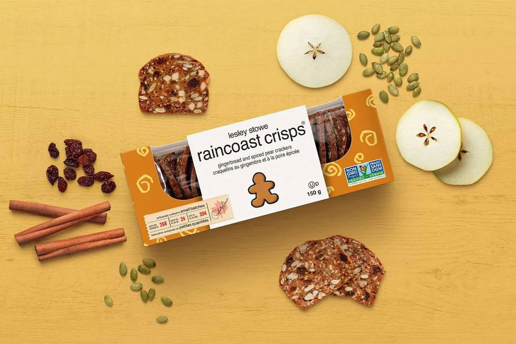 Gingerbread & Spiced Pear Crackers