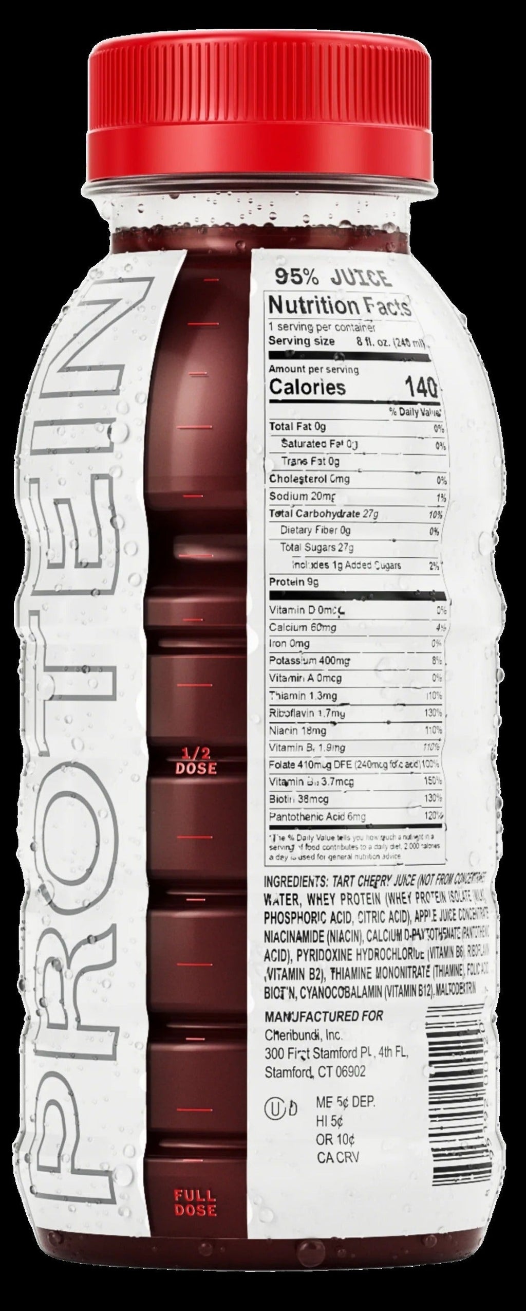 Tart Cherry Protein Juice