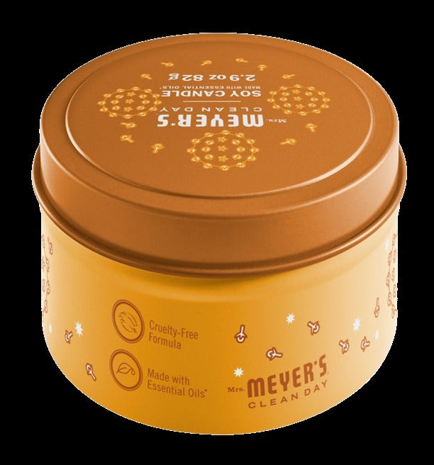 Orange Clove Tin Candle