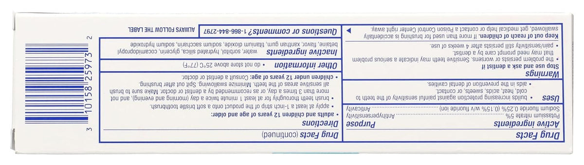 Pronamel Mineral Boost Whitening Action Enamel Toothpaste