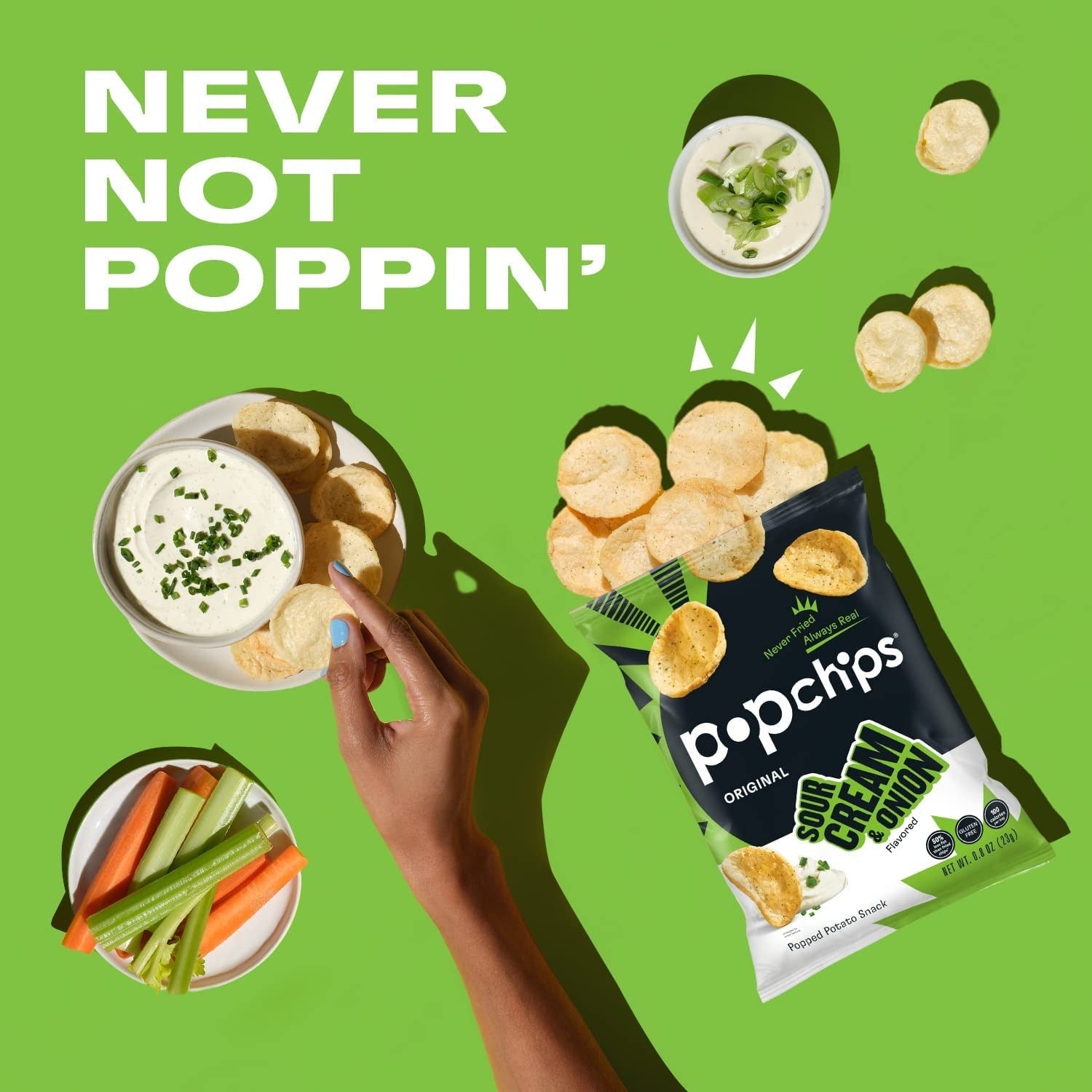 Sour Cream & Onion Potato Chip (24 Pack)