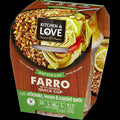 Farro With Quinoa, Artichoke, Lemon And Roasted Garlic