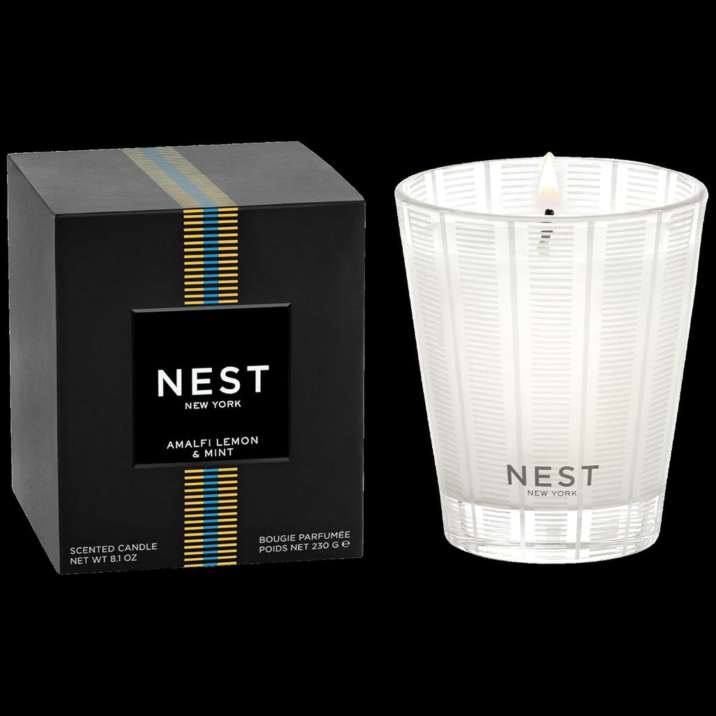 Amalfi Lemon & Mint Scented Classic Candle