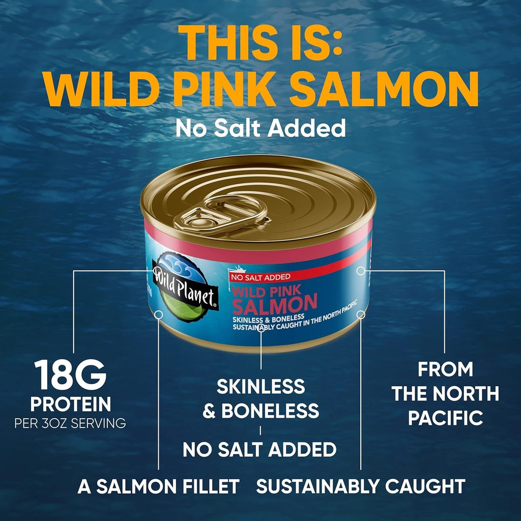 Wild Pink Salmon - No Salt