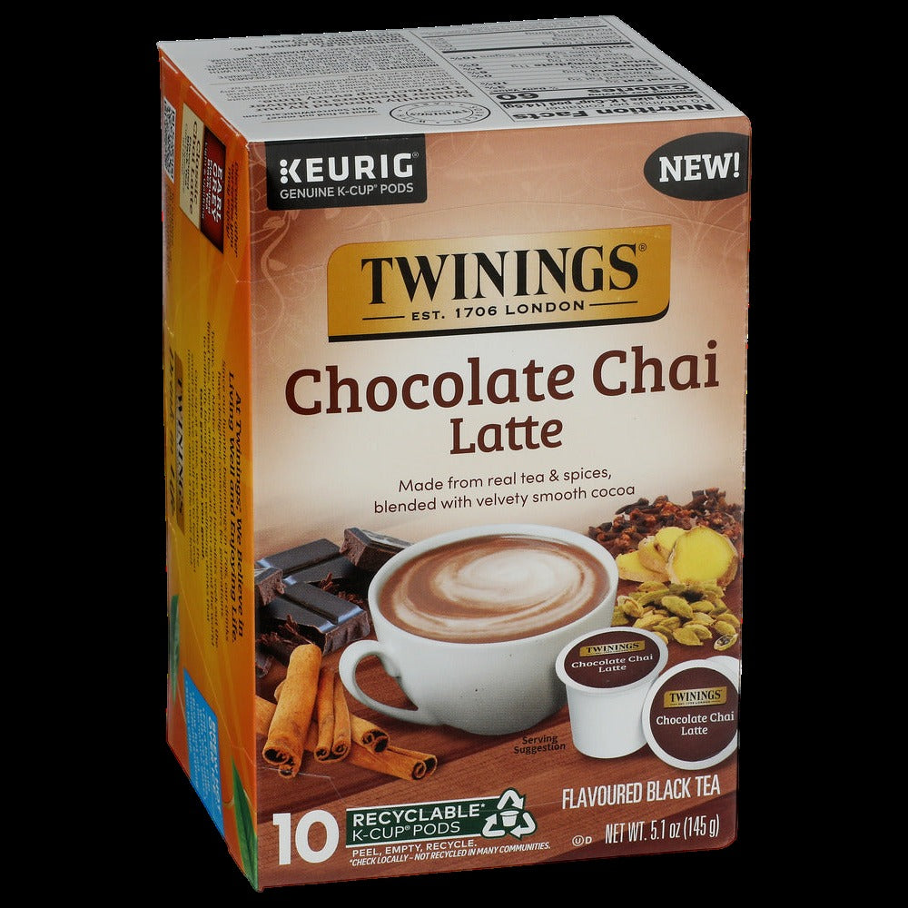 Chocolate Chai Latte Black Tea K-Cup Pods (10 CT)