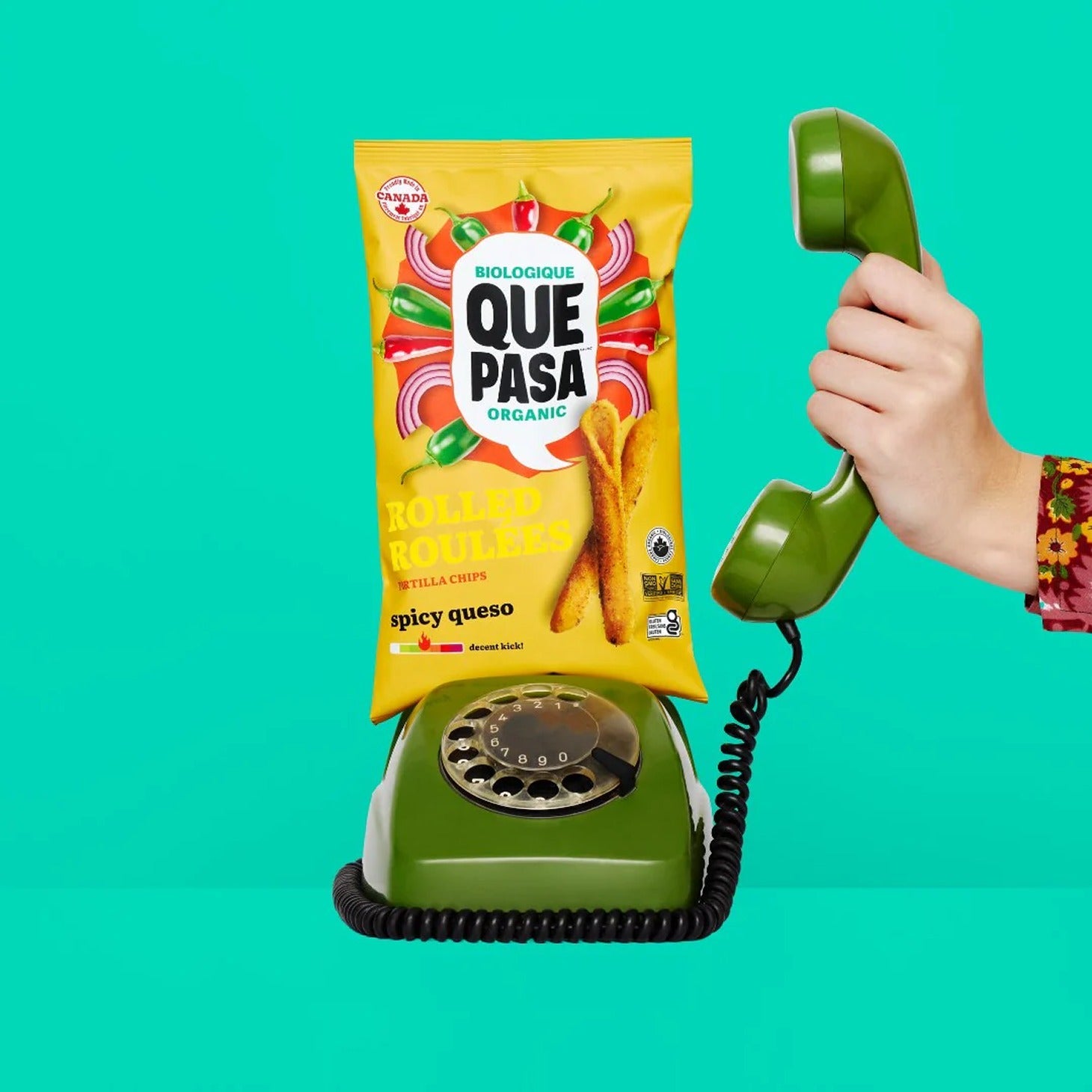Organic Spicy Queso Rolled Tortilla Chips