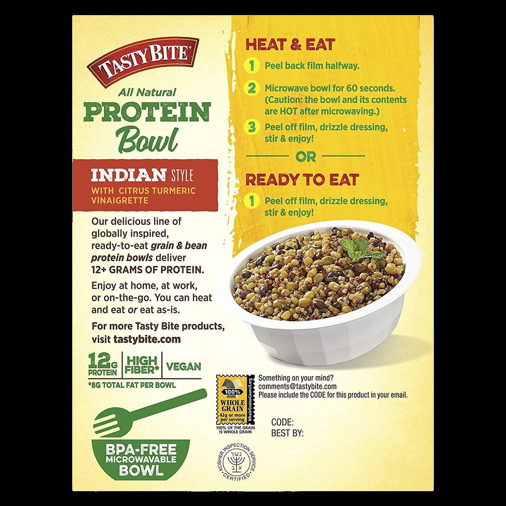 Indian Style Protein Bowl