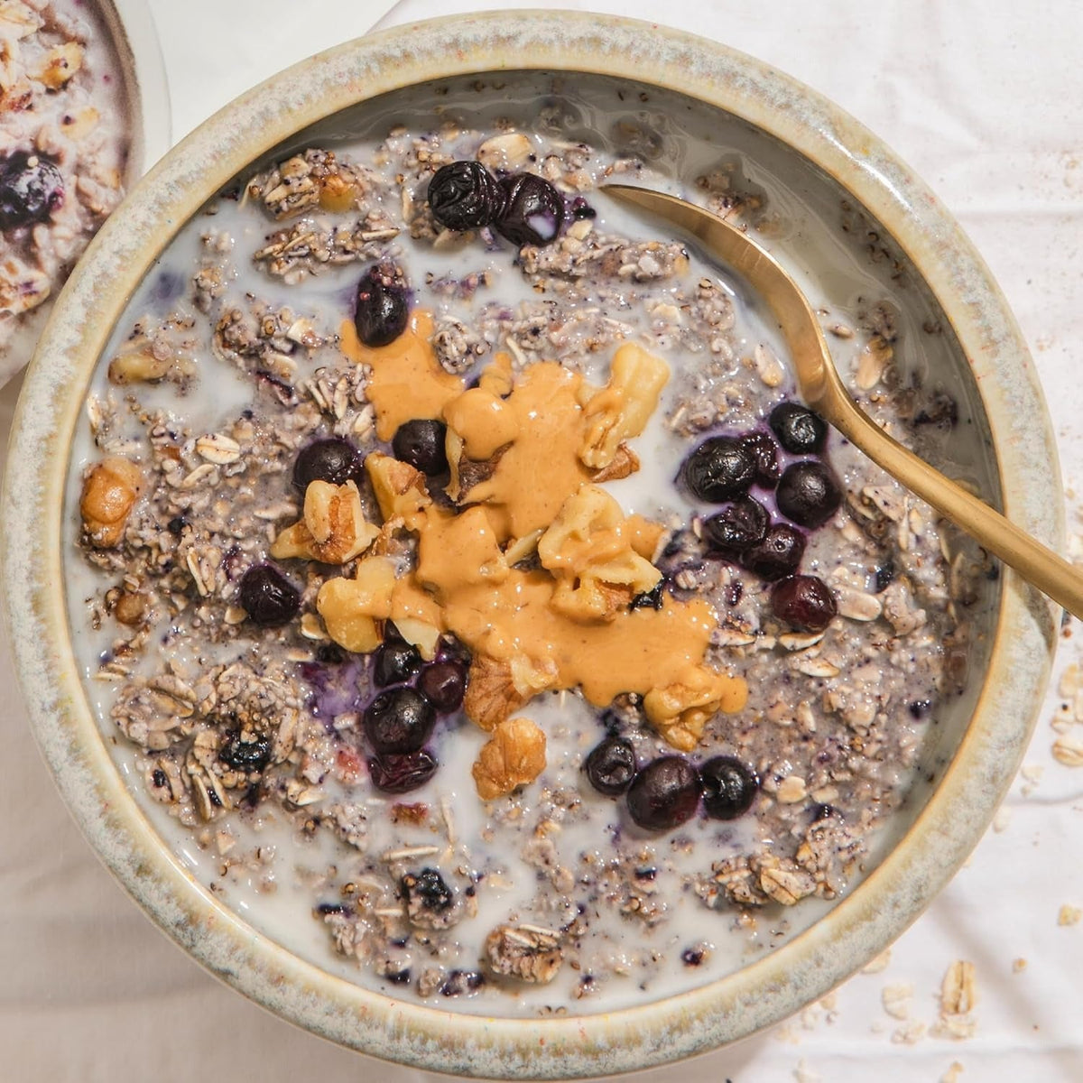Blueberry Walnut Superfood Instant Oatmeal
