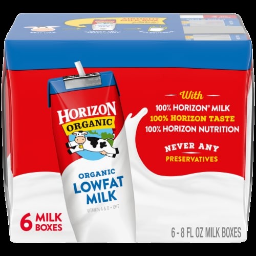 Organic 1% Plain Milk (6 CT)