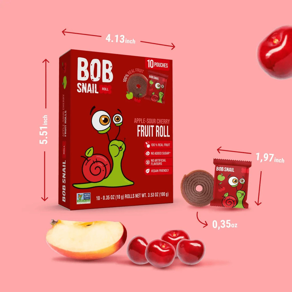 Apple Sour Cherry Fruit Rolls (10 CT)
