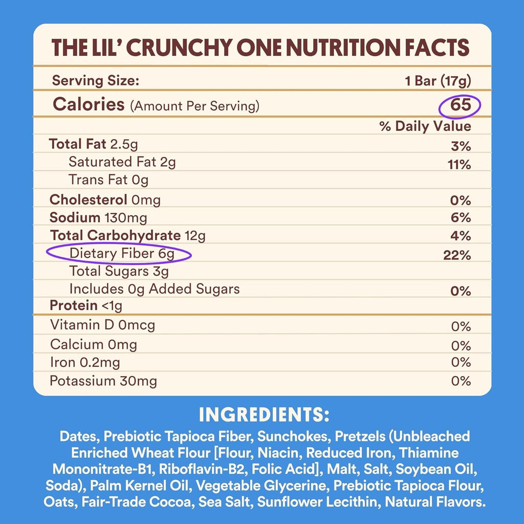 Crunchy Lil Ones Candy Bars
